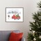 Farmhouse Holidays VI Truck by Beth Grove 20-in. W x 16-in. H. Canvas Wall Art Print Framed in Grey